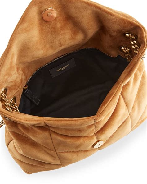 loulou velvet ysl bag|ysl loulou puffer suede.